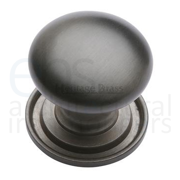 C2240 48-MB • 48 x 48 x 42mm • Matt Bronze • Heritage Brass Mushroom Cabinet Knob